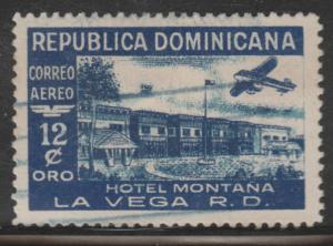 Dominican Republic C75 Hotel Montana 1950