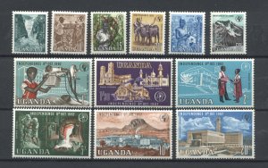 Uganda 83-94 MNH cgs