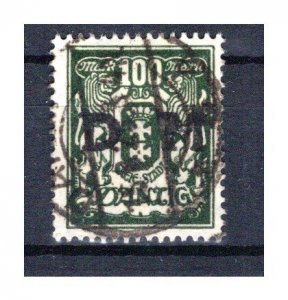 Danzig - Scott # O37, postally used, experts cert.