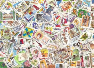 Taiwan, China Stamp Collection - 800 Different Stamps