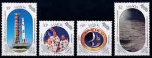 [65025] Samoa 1989 Space Travel Weltraum Apollo 14  MNH