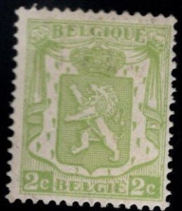 Belgium  Scott 265 MH* coat of Arms stamp