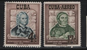 CUBA  552, C129   MINT HINGED SET