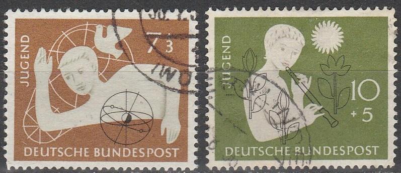 Germany #B348-9 F-VF Used CV $10.50 (C7269)