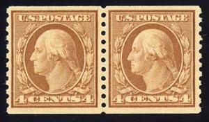 Scott #495 Pair, Mint, OG, NH, 2007 PSE  Graded VF 80