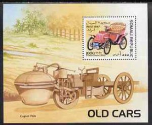 Somalia 1997 Old Cars perf m/sheet unmounted mint