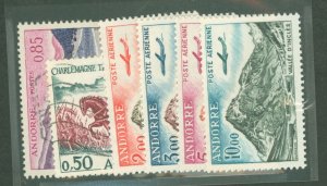 Andorra (French) #152/C8  Single (Complete Set)