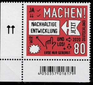 Germany 2020,Sc.#3151 MNH Sustainable Development