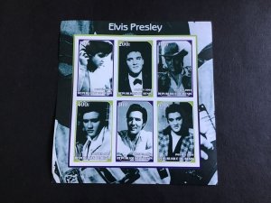 Elvis Presley Through the Ages 2004  Mint Never Hinged Stamps Sheet R38320