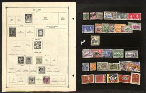 Cyprus Stamp Collection on 17 Scott International Pages, 1880-1971 Lot (BC)