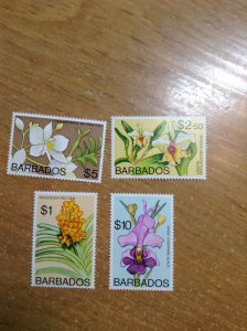 Barbados  # 408-11  MNH