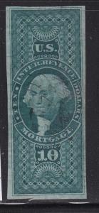 R95a VF-XF Scarce revenue stamp neat  cancel nice color scv $ 850 ! see pic !