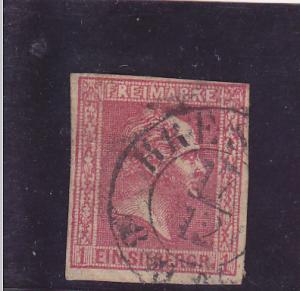Prussia  Scott#  11  Used