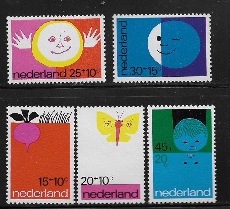 NETHERLANDS, B476-B480, MNH, CHILD WELFARE