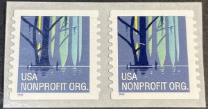 U.S.# 3207A-MINT/NEVER HINGED--COIL-PAIR--NON-PROFIT ORG--1998