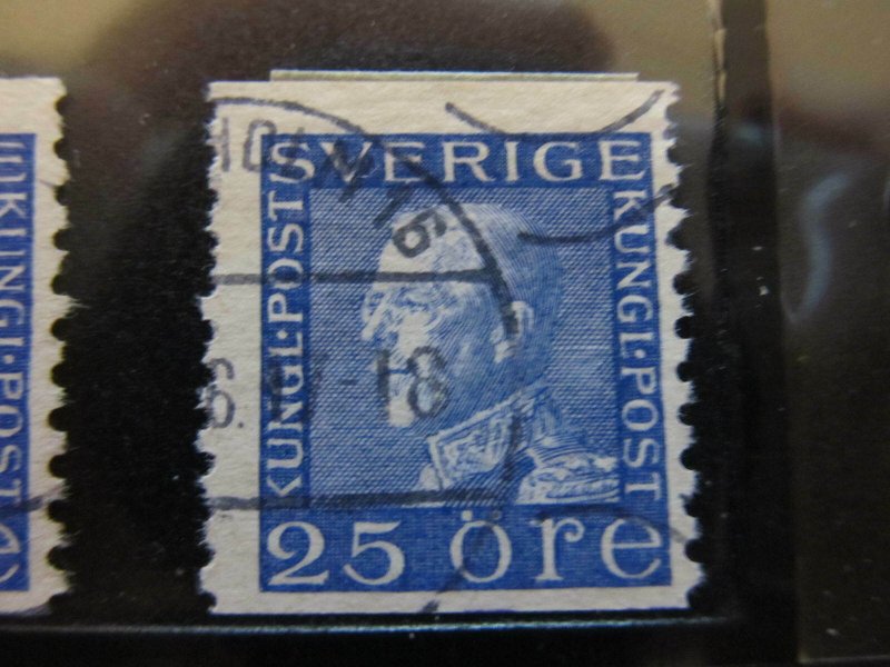 Schweden Suède Sverige Sweden 1934 Unwmk 25o Perf 10 vert fine used A13P2F147