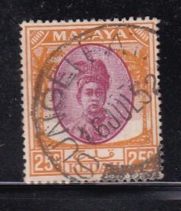 Malaya Kedah 1950 Sc 74 25c Used