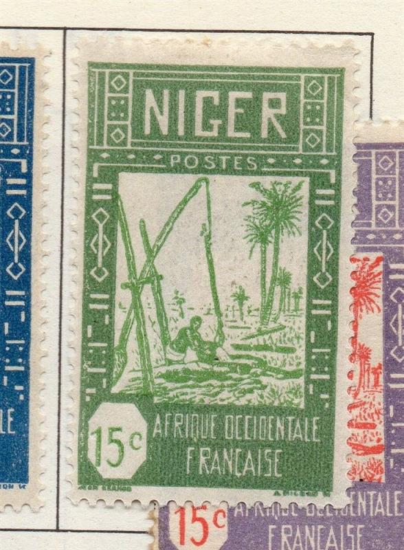Niger 1926-41 Early Issue Fine Mint Hinged 15c. 193530