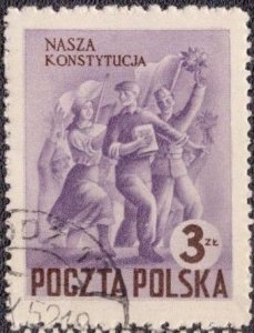 Poland 552 1952 Used