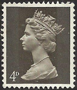 GREAT BRITAIN - MH6 - Used - SCV-0.25