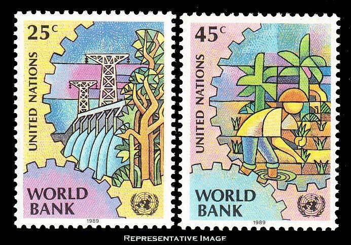 United Nations York Scott 546-547 Mint never hinged.