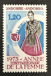 Andorra(FR) 1975 #243 MNH, CV $1.25