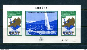 Hungary 1974 SS MNH Imperf European Peace Conference 14612