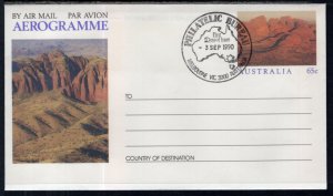 Australia The Olgas,Northern Territory Postal Stationary U/A FDC