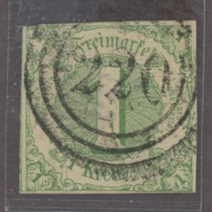 Thurn & Taxis #56 Used Single