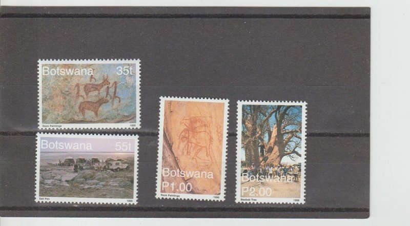 Botswana  Scott#  673-676  MNH  (1999 Tourism)