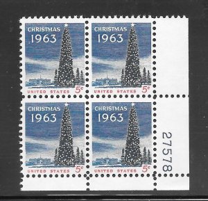 #1240 MNH Plate Block