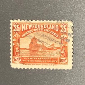 Newfoundland, #73, used, Scott $60.00