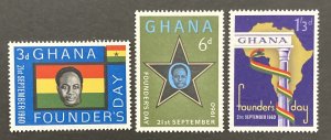 Ghana 1960 #86-8, Founder's Day, MNH.
