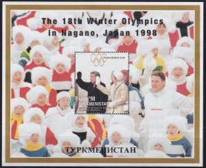 Turkmenistan Nagano 1998 Sport - Nagano Winter Olympic games ☀ MNH**