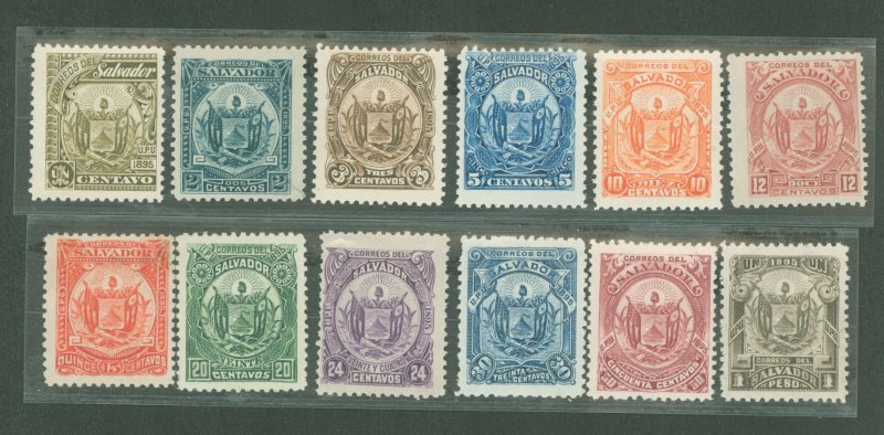 Salvador, El #117-128 Unused Single (Complete Set)
