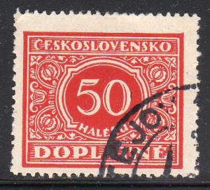 Czechoslovakia J63 - Used - Numeral Postage Due (2)