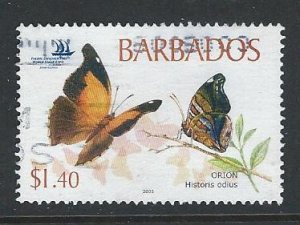 Barbados  used S.C.#  1075