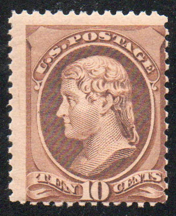 USA #209 Fine OG NH, rich color, Fresh Stamp! Retails $475