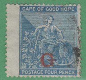 GRIQUALAND WEST TYPE O - NOT IN SCOTT CATALOUGE AS A RED OVERPRINT!