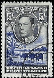 BECHUANALAND PROTECTORATE   #135 USED (1)
