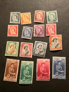 Stamps New Zealand Scott #298-301 used