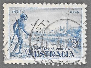 Australia (1934) - Scott # 143,  Used 