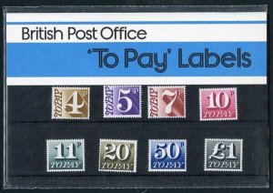 SG1977 Postage Dues (93) Presentation Pack