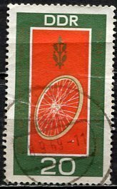 Germany DDR; 1969: Sc. # 1126: Used CTO Single Stamp