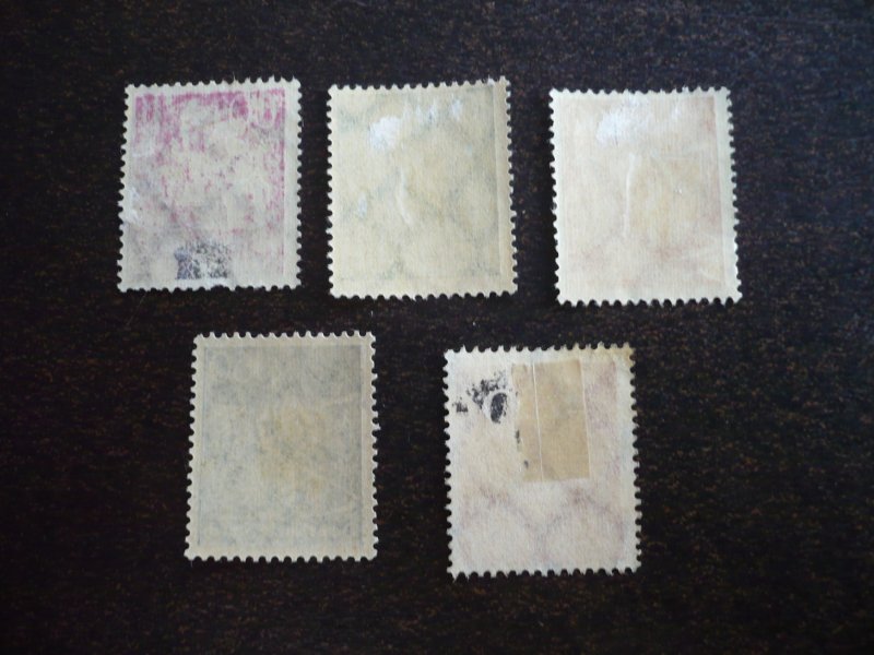 Stamps - Germany - Scott# 168,172,175,176,180 - Used Partial Set of 5 Stamps