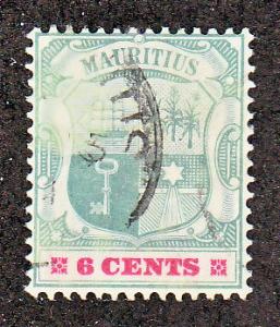 Mauritius Scott #103 Used