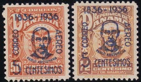 Panama 1939 SC C19-C20 MLH Set