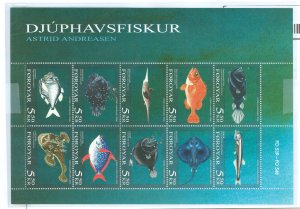 Faroe Islands #470  Souvenir Sheet
