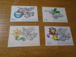 Australia  #  967-70  MNH