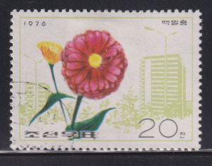 North Korea 1439 Zinnia 1976